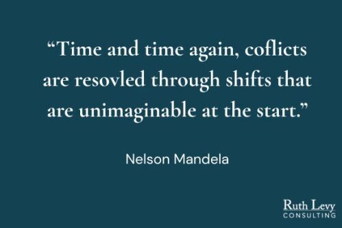 Such is the nature of Restorative Mediations